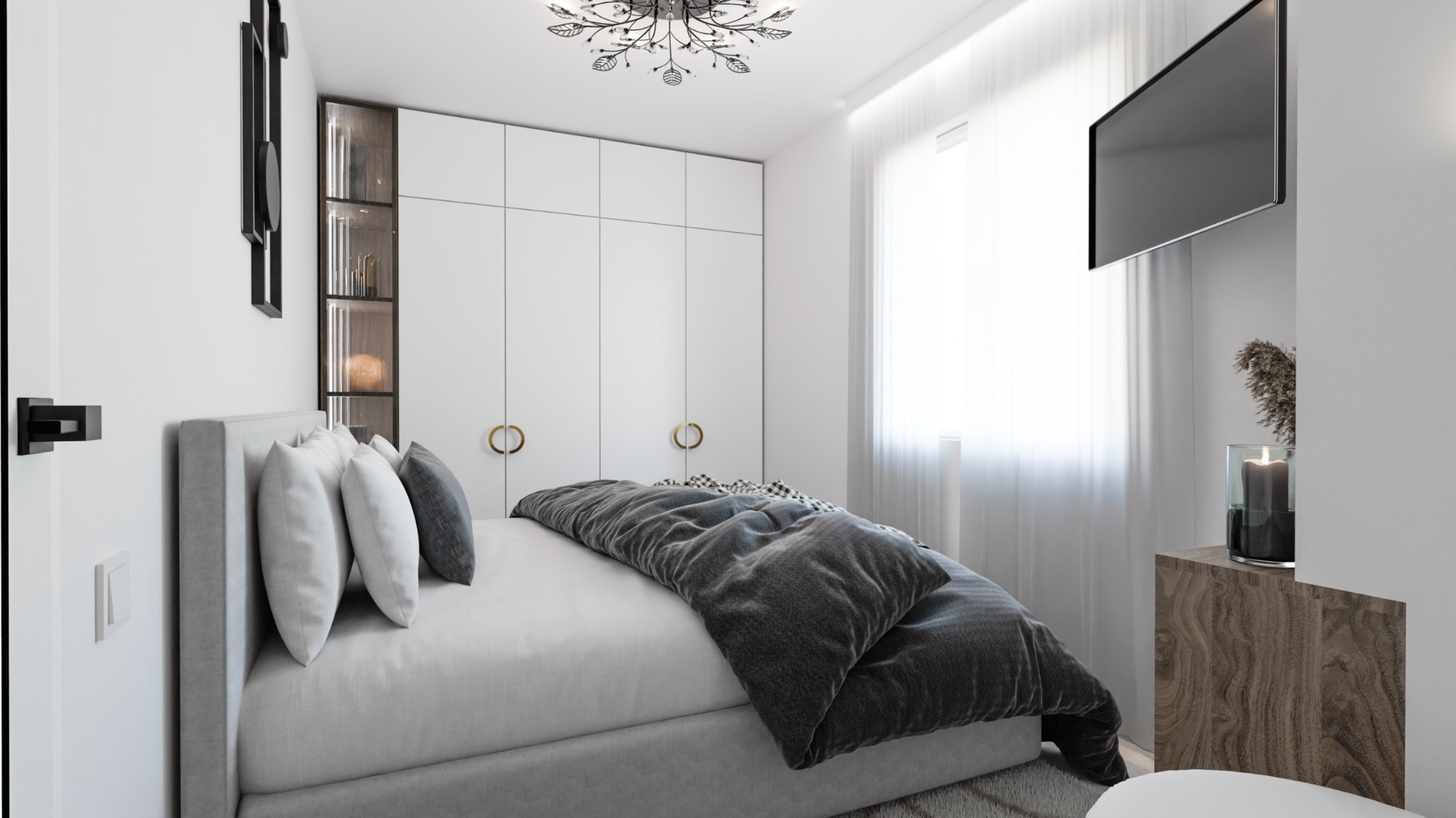 Dormitorio orientativo